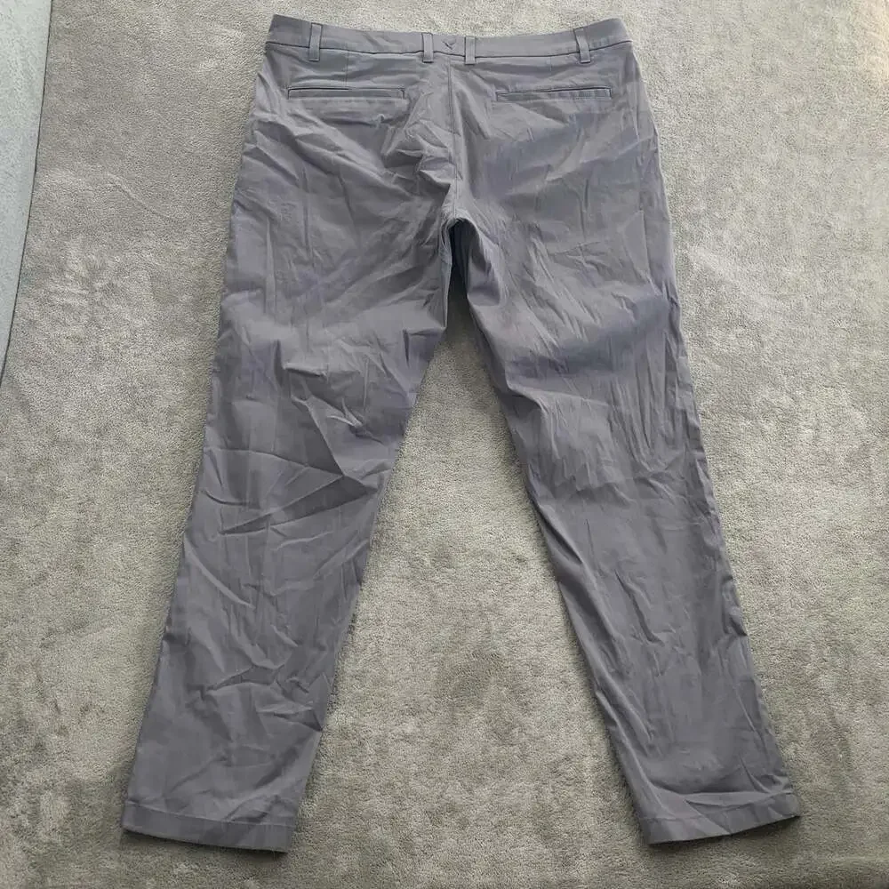 Birddogs Pants Mens 40x32 Gray Lined Liner Boomstick Stretch Performance Chinos